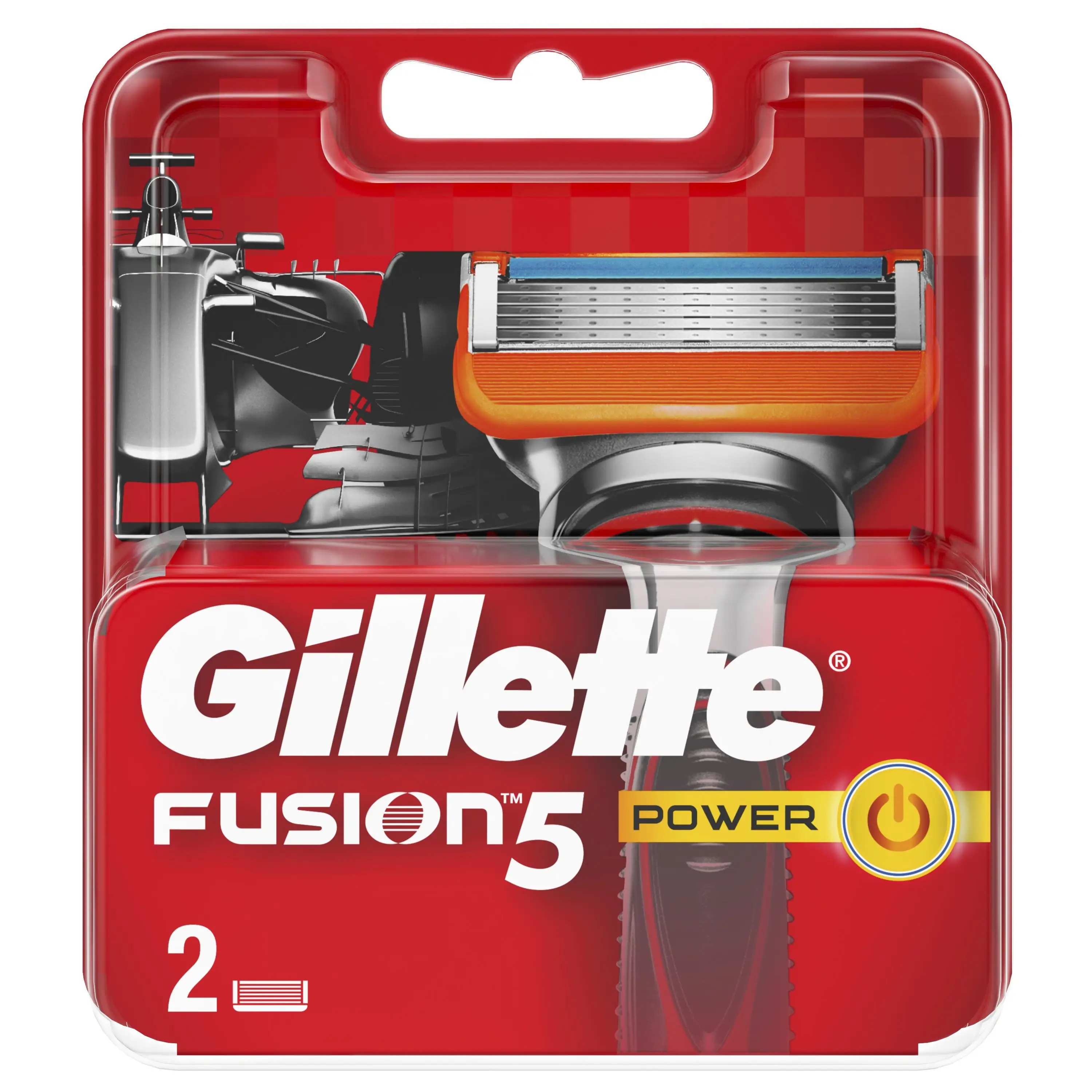 Сменные кассеты Gillette Fusion5 Power 2 шт.|Бритва| |