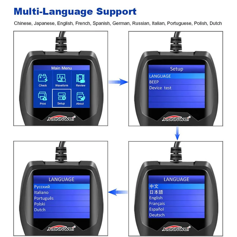 Тестер аккумулятора 12 В Автомобильный цифровой анализатор нагрузки автомобиля