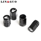 Крышка клапана воздушного клапана автомобильной шины, 4 шт., крышка клапана велосипедной шины для Toyota harrier, стайлинга автомобилей