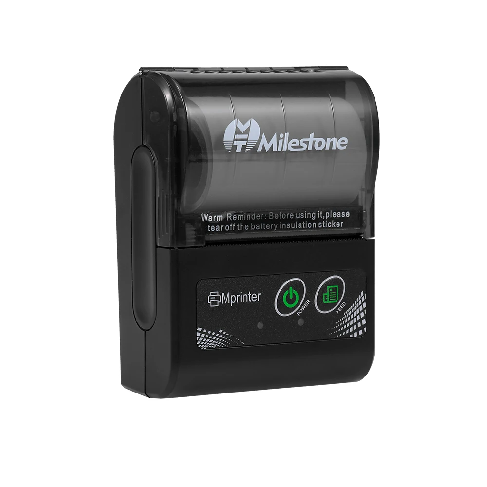 MHT-P10 Thermal Receipt Printer 48mm Mini USB + Bluetooth Phone Control for Android IOS Printing Machine EU Plug | Компьютеры и офис
