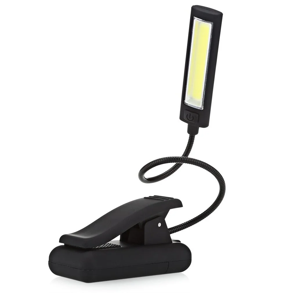 

Rechargeable LED USB Book Light Readingfor Laptop Notebook Piano Bed Headboard Desk Portable Night Light