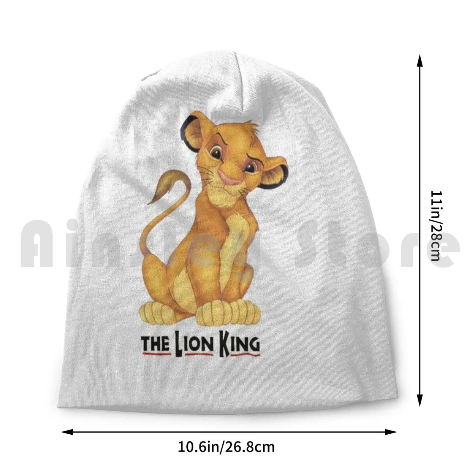 Облегающие шапки Simba с изображением короля льва пуловер Удобная шапка Thelionking Льва