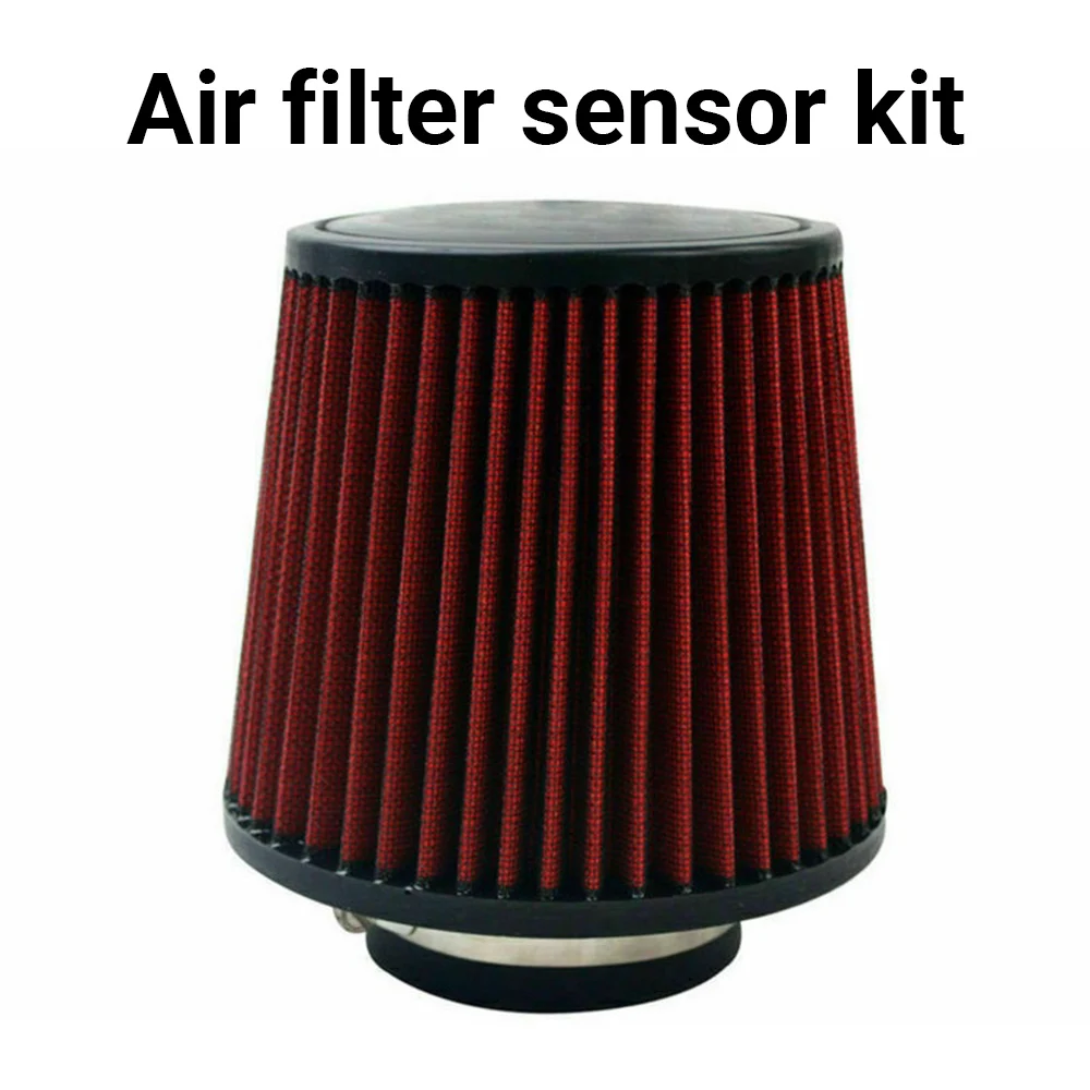 

New Hot 76mm 3 Inch Universal Air Filter Induction Kit High Performance Washable Car Replacement Engine Filter