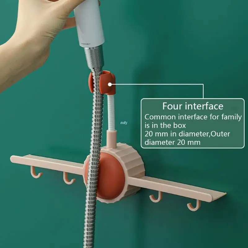 

ABS Shower Rack Shelf Hanging Shower Storage Organizer Shampoo Holder Hooks