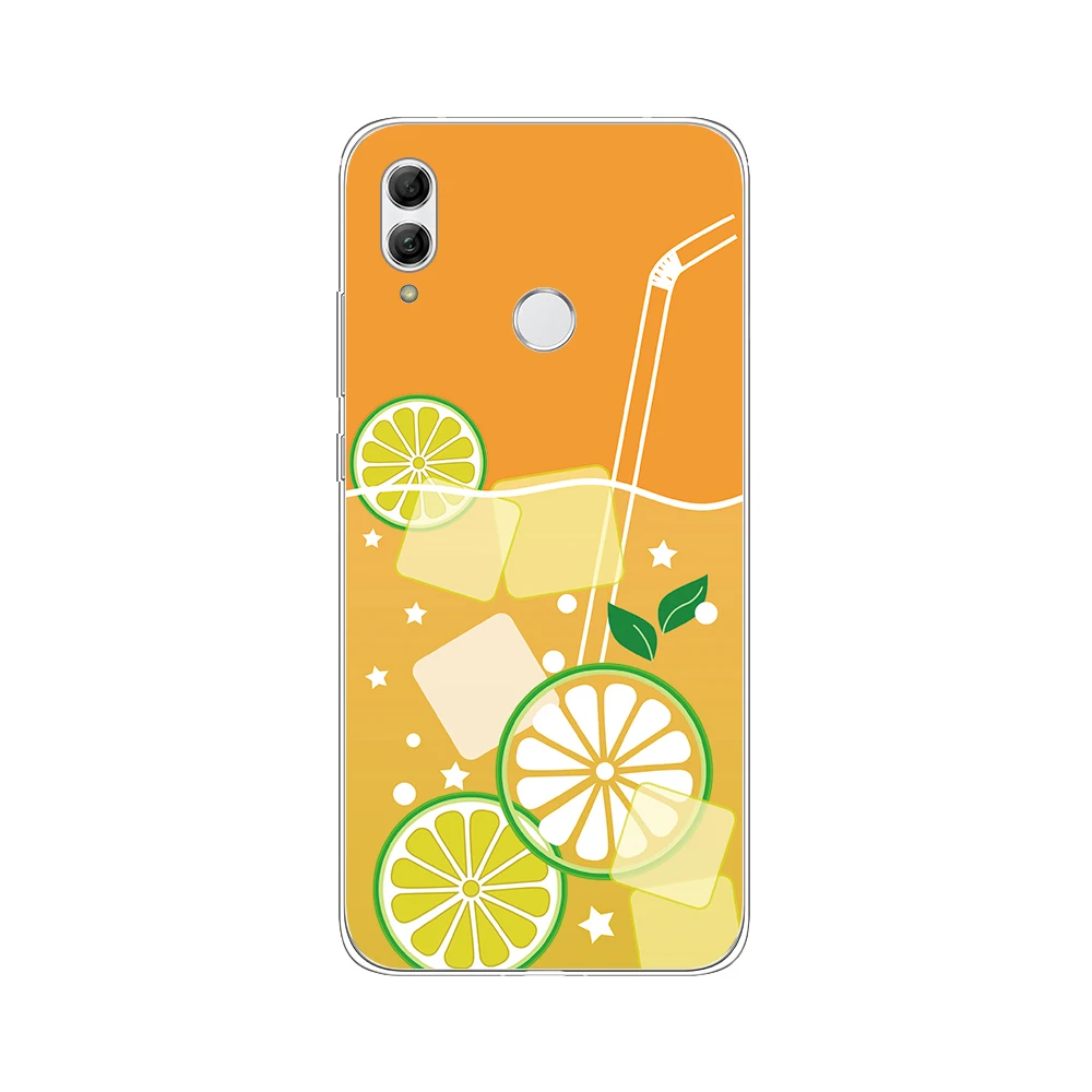 Silicone Phone Case for Huawei P Smart 2019 Cover Soft TPU Creative Painted Cute Shells Bags Coque |