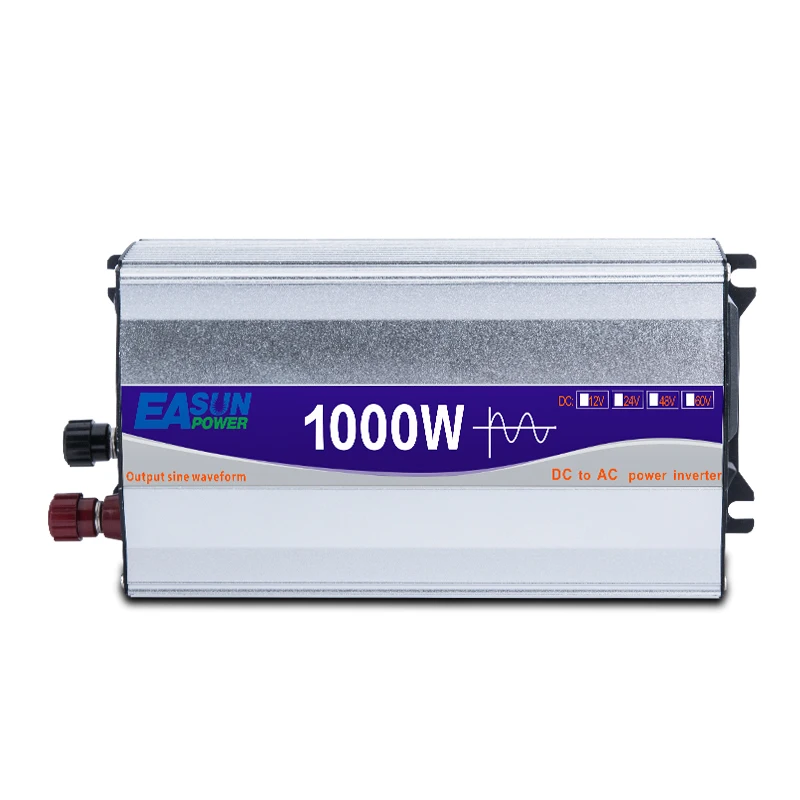 1000W Pure Sine Wave Power Inverter DC 12V/ 24V To AC 220V Converte LED Display Portable Car | Обустройство дома