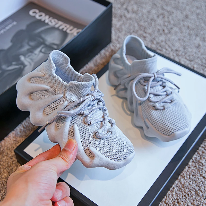 

YISHEN New Kids Sneakers Spring Autumn Lightweight Soft Leather Children Shoes Casual Running Non-slip Boys Sneakers Zapatillas