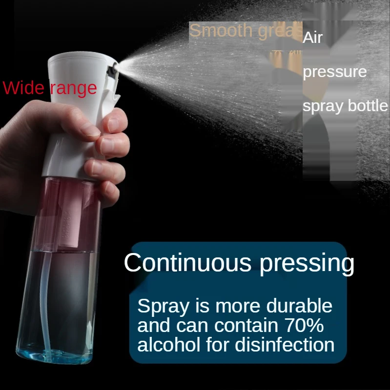

Household Alcohol Disinfection High-pressure Spray Can Hairdressing Spray Bottle Facial Makeup Moisturizing Spray Bottle ECHOS
