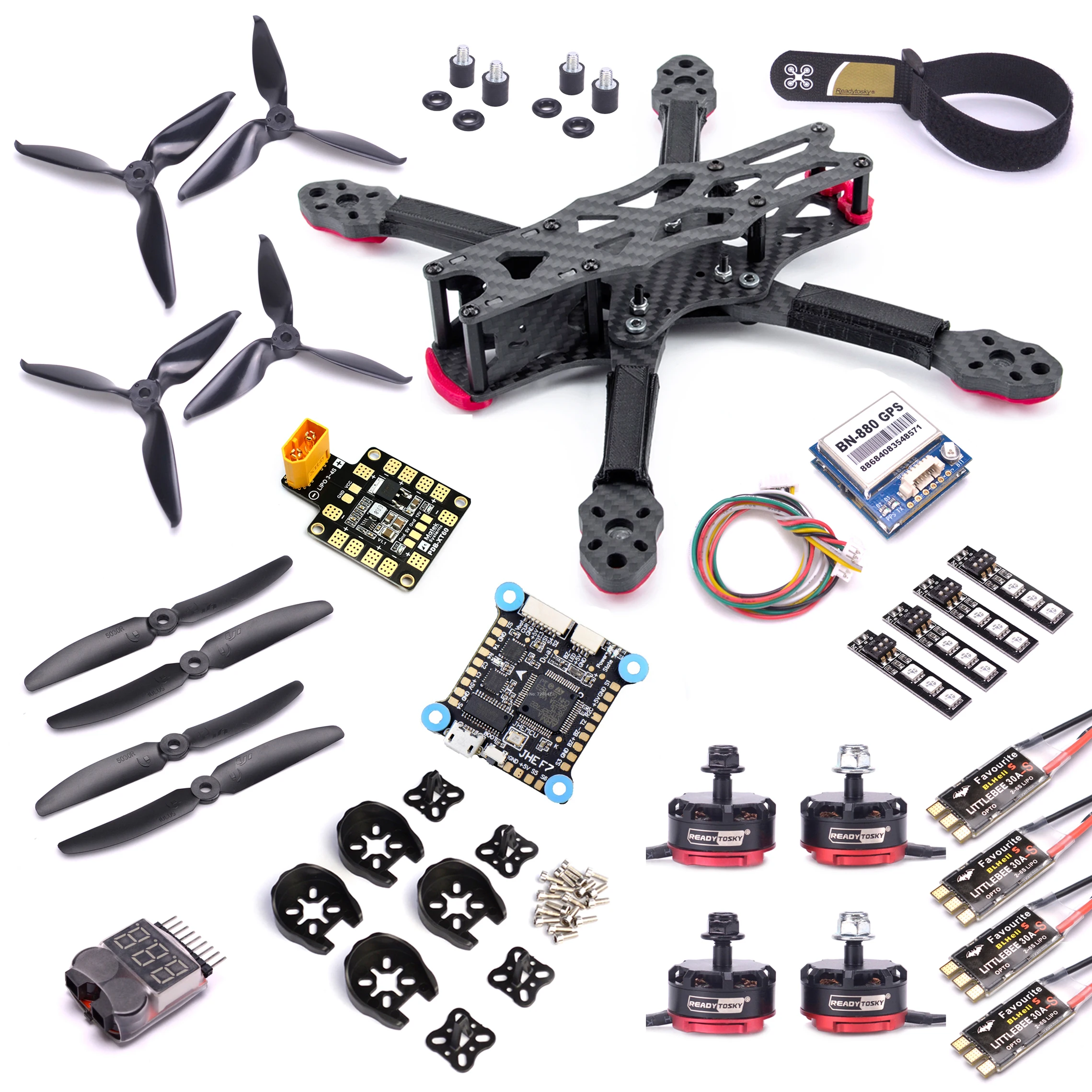APEX5 APEX 5 дюймов 225 мм рама из углеродного волокна F7 BN 880 управления полетом GPS RS2205