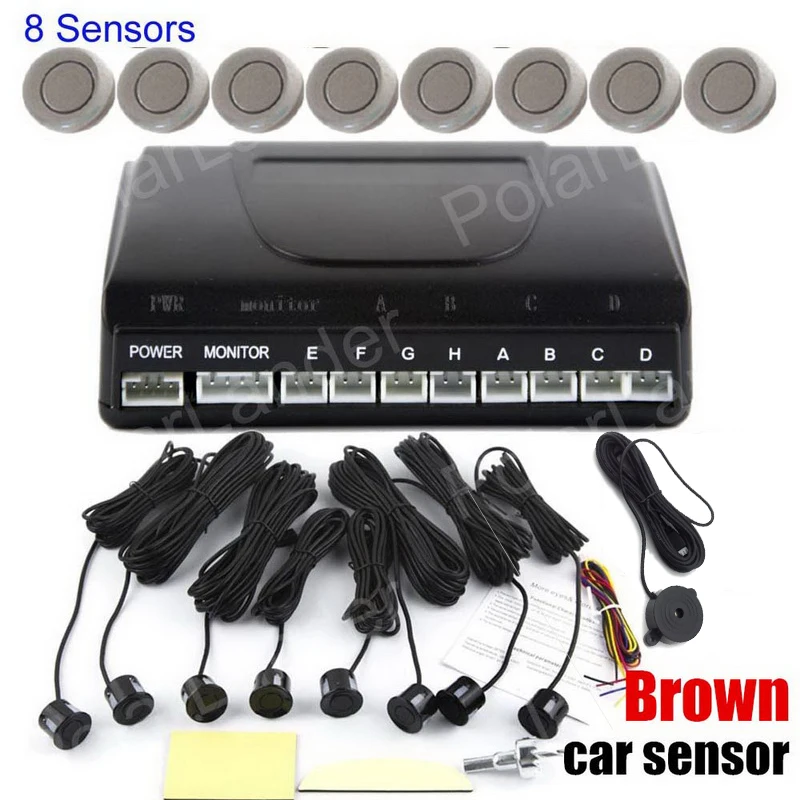 Комплект системы детектора звуковой сигнал BEBE индикатор тревоги зонд 8 датчиков