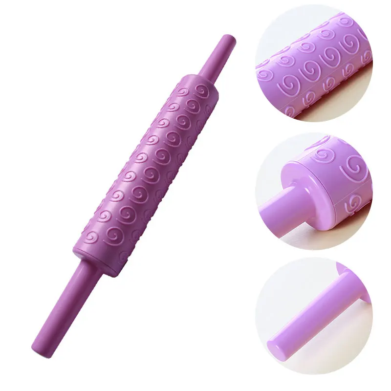 Скалка антипригарная с деревянной ручкой скалка для теста муки кухня Выпечка DIY