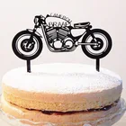 Локомотив мальчик торт на день рождения Топпер акриловый мотоцикл на день рождения капкейк Топпер Декор локомотив Вечеринка любимый Фотофон