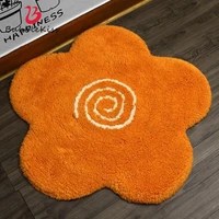 bubble kiss fluffy rugs daisy flower thicken absorbent carpet in the living room home decor durable entrance cute door mat