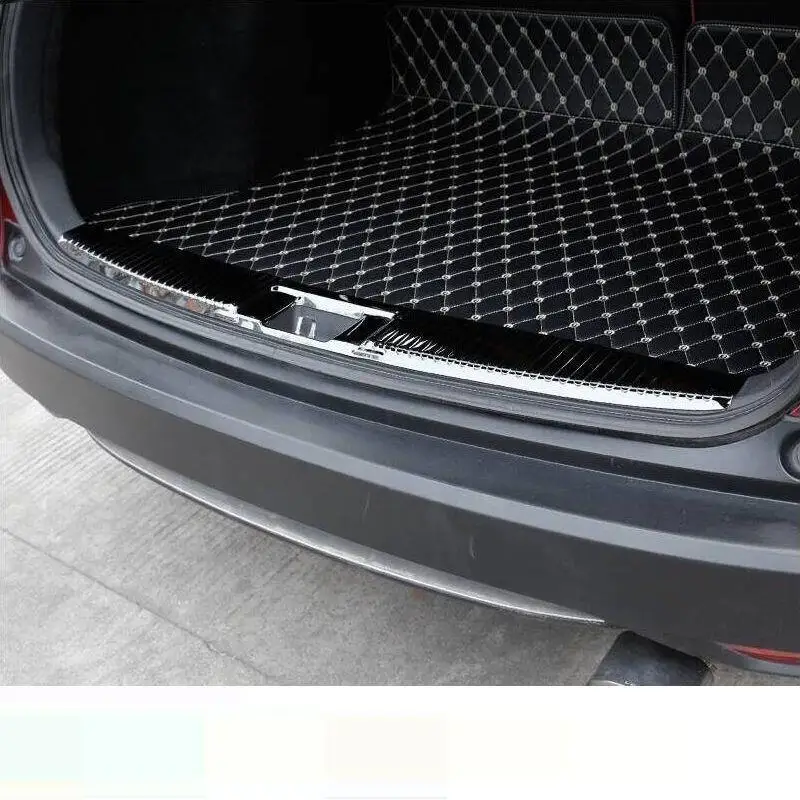 Автомобильная автомобильная хромированная оконная Задняя панель для багажника