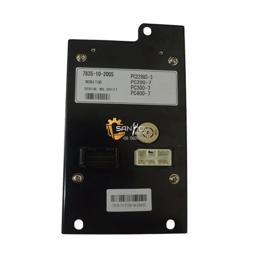 7835-10-2000 Monitor Excavator Display Screen Gauge Cluster for Komatsu PC228 PC228US-3-W1 PC228USLC-3-KU Spare Parts | Автомобили и