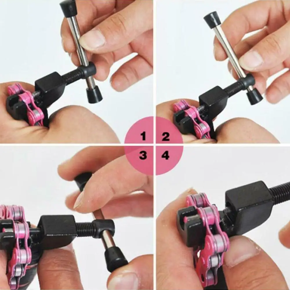 Инструмент для разборки цепи велосипеда портативный инструмент дорожного и