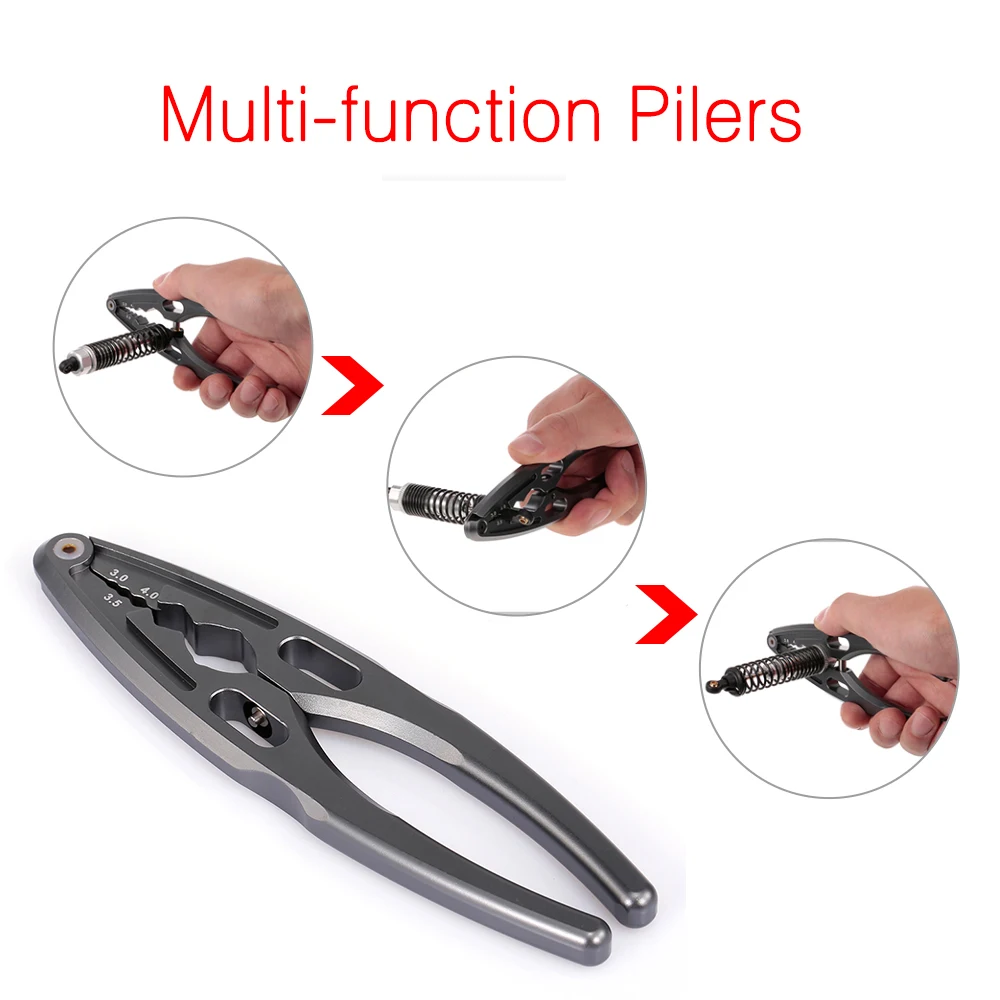 Универсальные алюминиевые плоскогубцы для амортизирующих валов с дистанционным