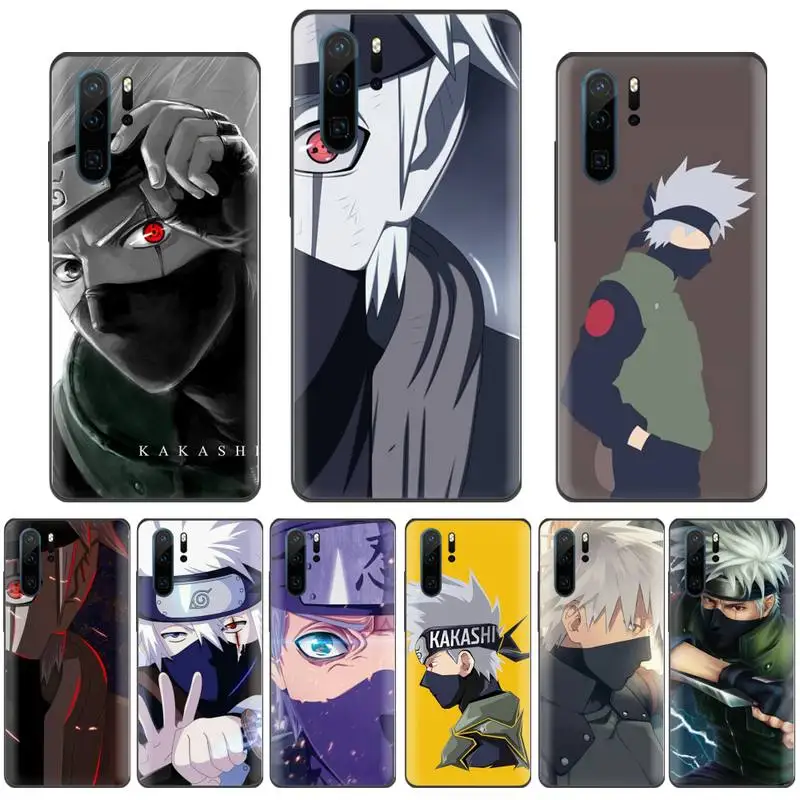 Kakashi Япония Аниме Наруто Чехол для телефона Huawei Honor 7C 7A 8X 8A 9 10 10i Lite 20 NOVA 3i