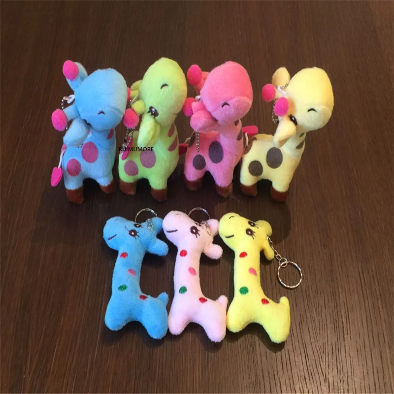 Мягкая игрушка Жираф 8 12 см плюшевая кукла маленький брелок подвеска|plush toy doll|plush