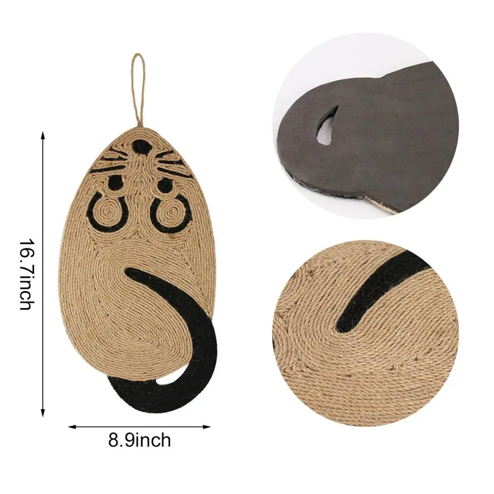 Когтеточка из сизаля для кошек коврик-Когтеточка игрушка мягкая кровать коврик