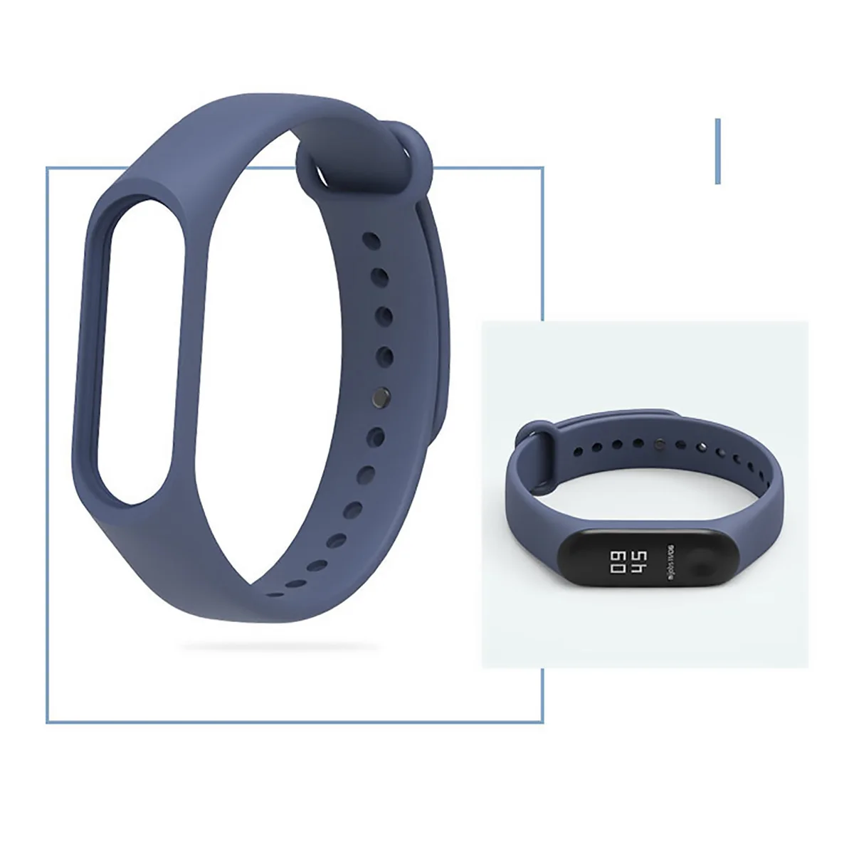 Браслет для Xiaomi mi 3 4 аксессуары mi Band 2 сменный силиконовый ремешок смарт-браслет на запястье для Xiaomi mi браслет miband ремешок