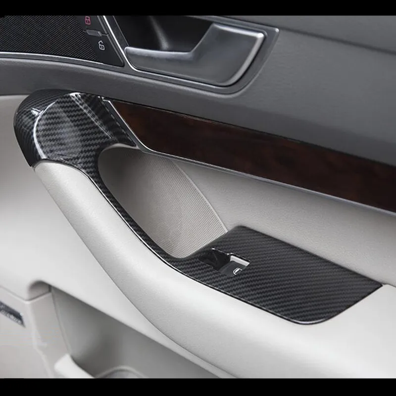 Кнопки для подъема стекла автомобиля рамка декоративная накладка 4 шт. Audi A6 C6