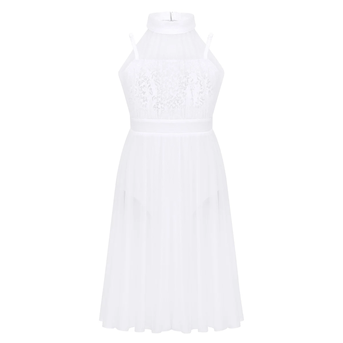 Iiniim/Детская танцевальная одежда для девочек; Vestido de festa; вечерние фатиновые трико с блестками; лирические балетные балетный зал; танцевальное платье-пачка