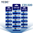 YCDC 5-50 шт. CR1220 Литиевые кнопочные батареи DL1220 BR1220 LM1220 KCR1220 5012LC для часов, игрушек, литий-ионная батарея для одноразового использования