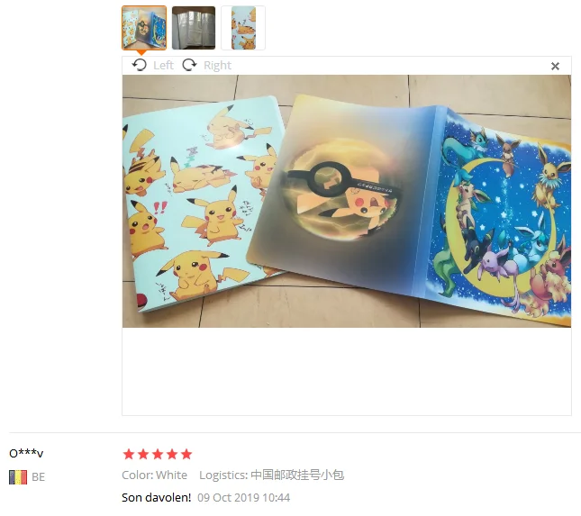 Большой объем карт альбом книга для Pokemon Топ загружен список игральных карт держатель Альбом Покемон игрушки для 324 карт Novell 1