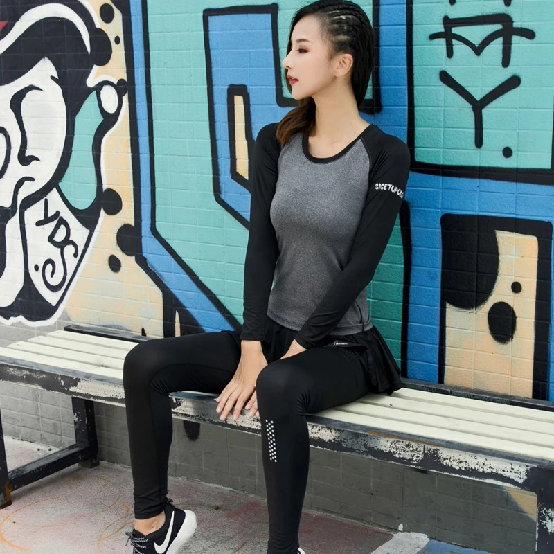 Профессиональные Женские Светоотражающие теннисная юбка штаны для фитнеса бега