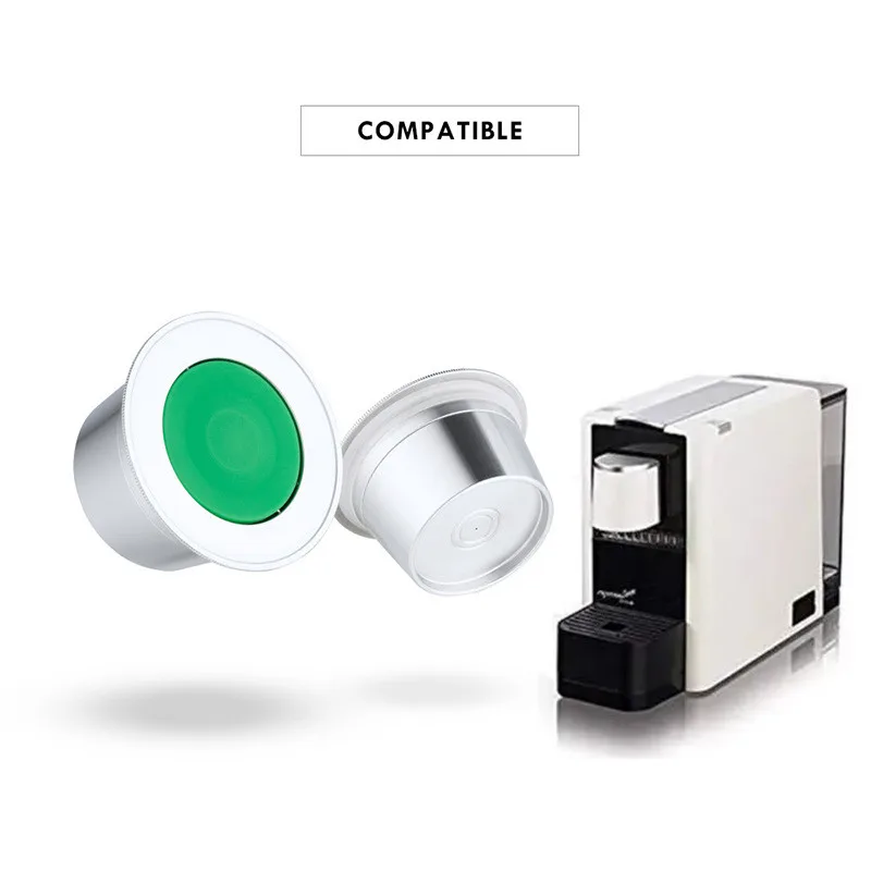 

Reusable Refillable Stainless Coffee Capsule Pod Filter For CAPRISTA Machine Kitchen Dining Bar Accessories