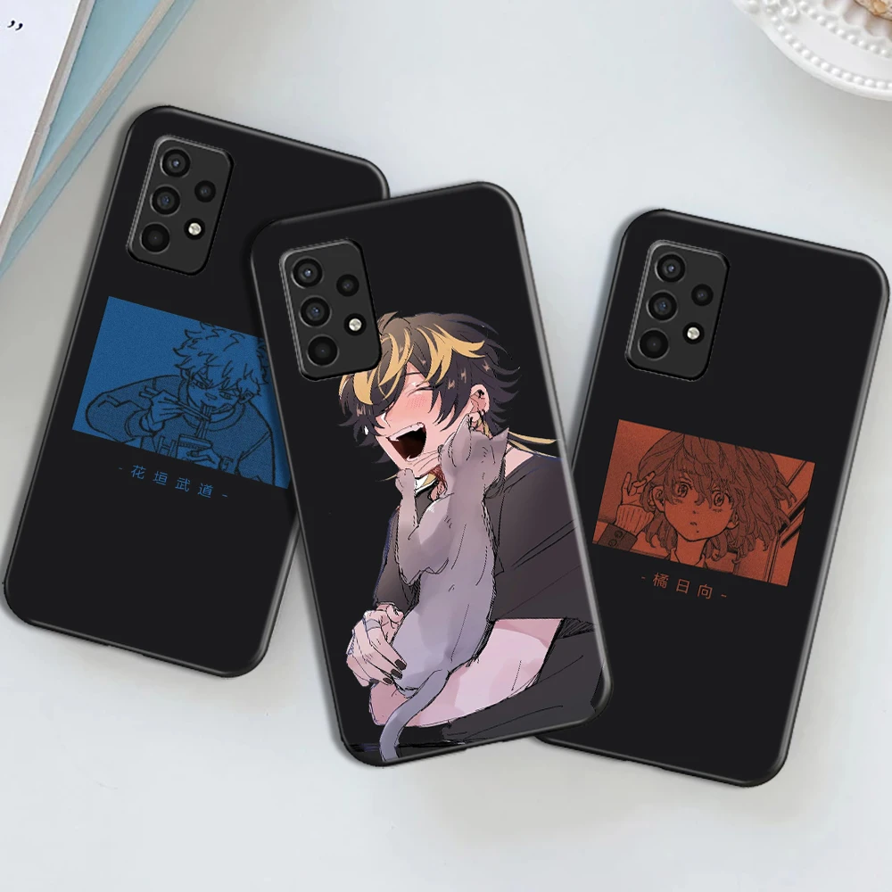 

Japan Anime Tokyo Revengers Phone Case For Samsung Galaxy A32 4G M32 4G Funda Carcasa Soft TPU Cases Back Cover Huayuan Wudao