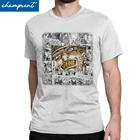 Gyro Zeppeli футболки для мужчин Винтаж Футболка Adventure аниме Jjba манга футболки с короткими рукавами одежда с принтом