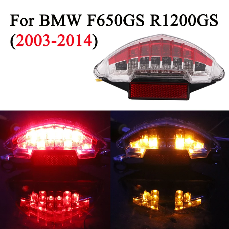 Задний тормоз светильник мотоцикл светодиодный фонарь для F650 GS R1200GS R1200 R 1200