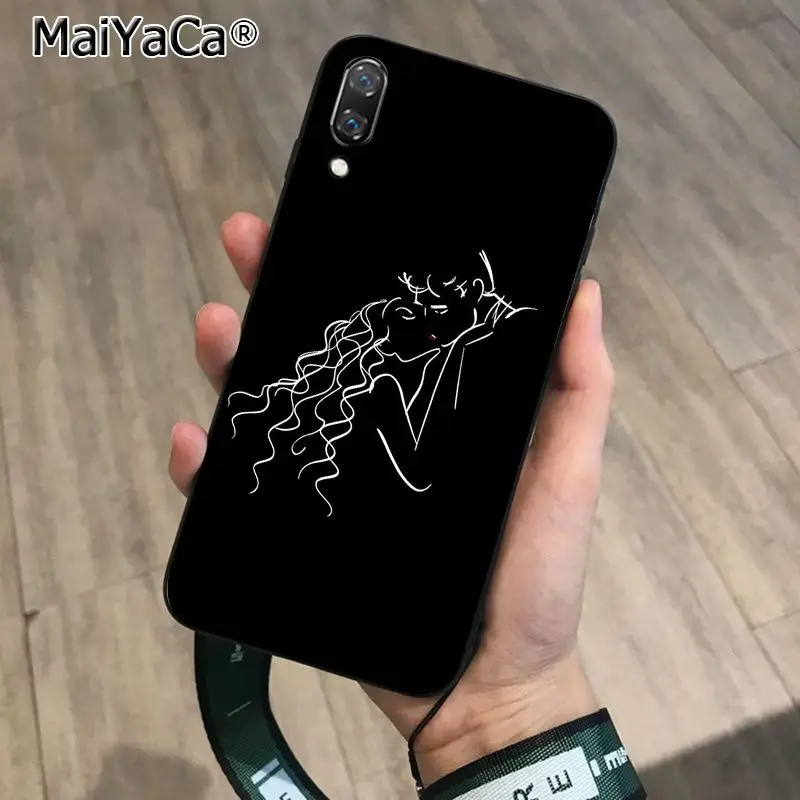 Мягкий чехол для телефона MaiYaCa в минималистичном стиле из ТПУ Huawei P10 plus 20 pro P20 lite