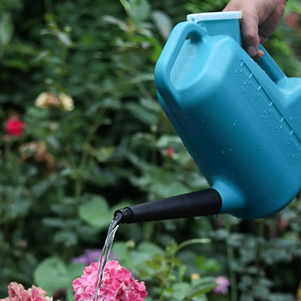 

Garden Plant Watering Can Long Mouth Plastic Watering Can With Lid And Large Capacity Plant Watering Can Indoor Watering Can