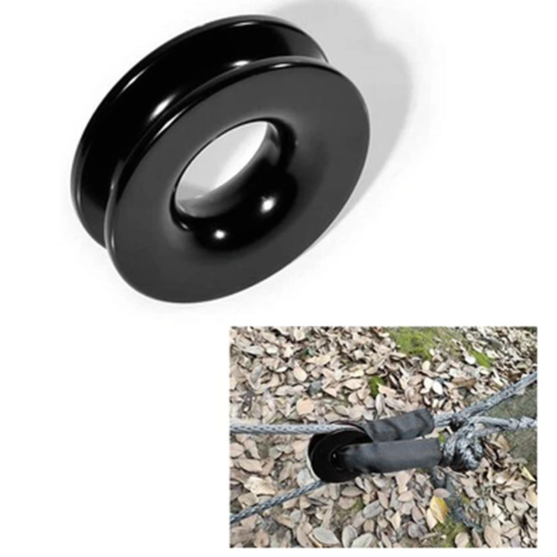 

Car Towing Rope Recovery Ring Trailer Soft Shackle Recovery Ring Winch Tow Rope for Off-Road Truck SUV ATV