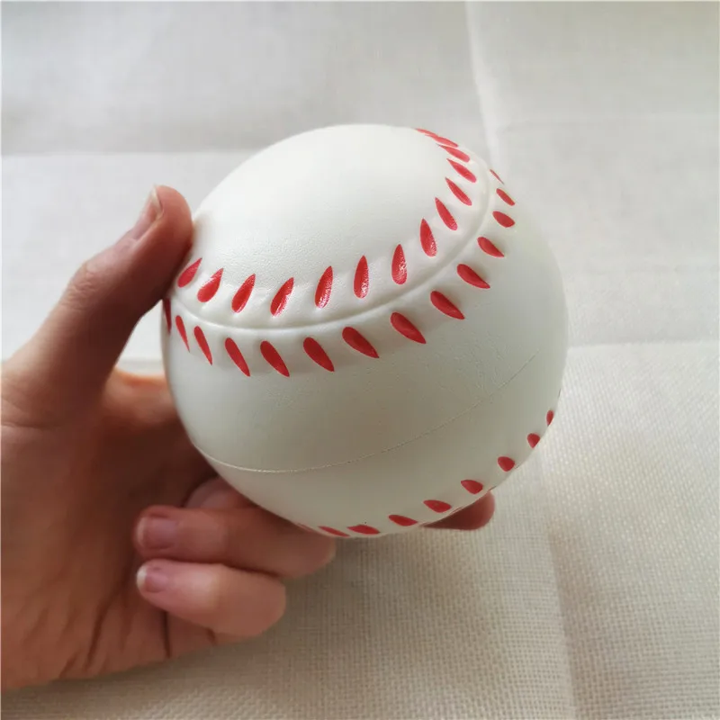 10 см детская мягкая пенная игрушка бейсбольные антистрессовые шарики для сжимания ПУ губка спортивные игры