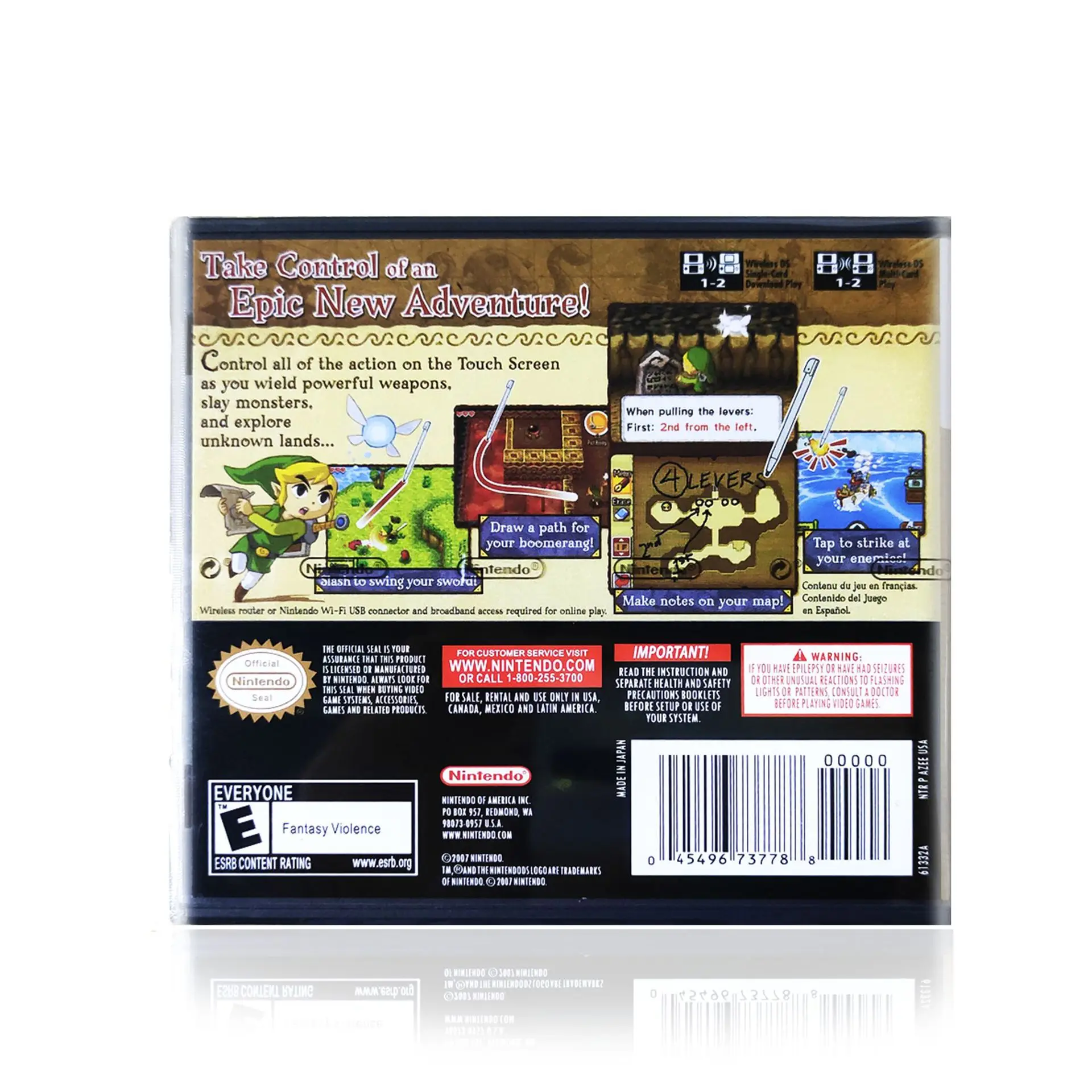Флуоресцентные песочные часы DS 3DS NDSi DSi NDSL DSL английский язык классический