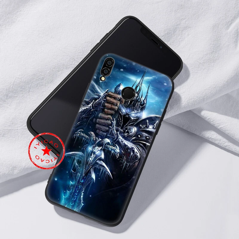 IYICAO World Of Warcraft Soft Case for Huawei Honor 20 10 9X 9 8X 8C 8 7X 7A 6A Lite Pro View Note Phone Cover |