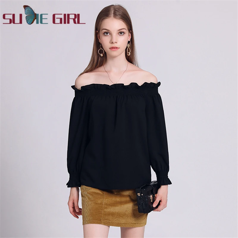 

SUDIE Girl Women's shirt autumn shirt women's light mature style nine-quarter sleeve cardigan solid color top