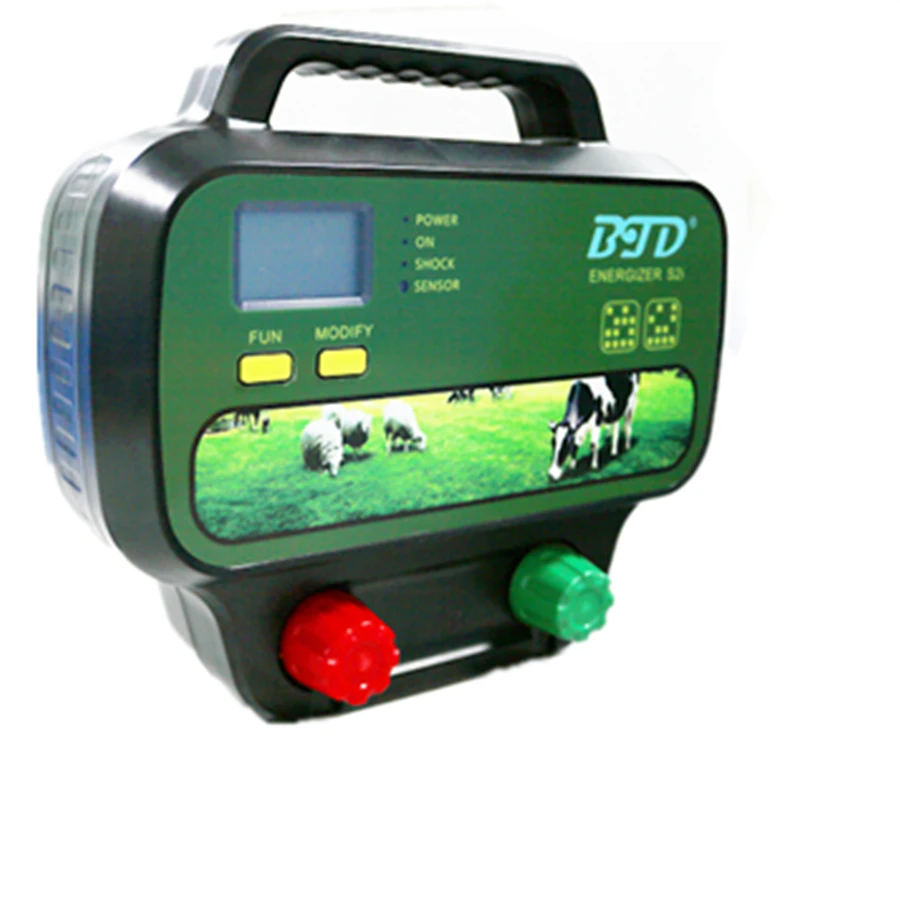 Wireless Remote Control Farm Electric Fence Energizer Charger Energizer Controller for Horses Sheep Cattle enlarge