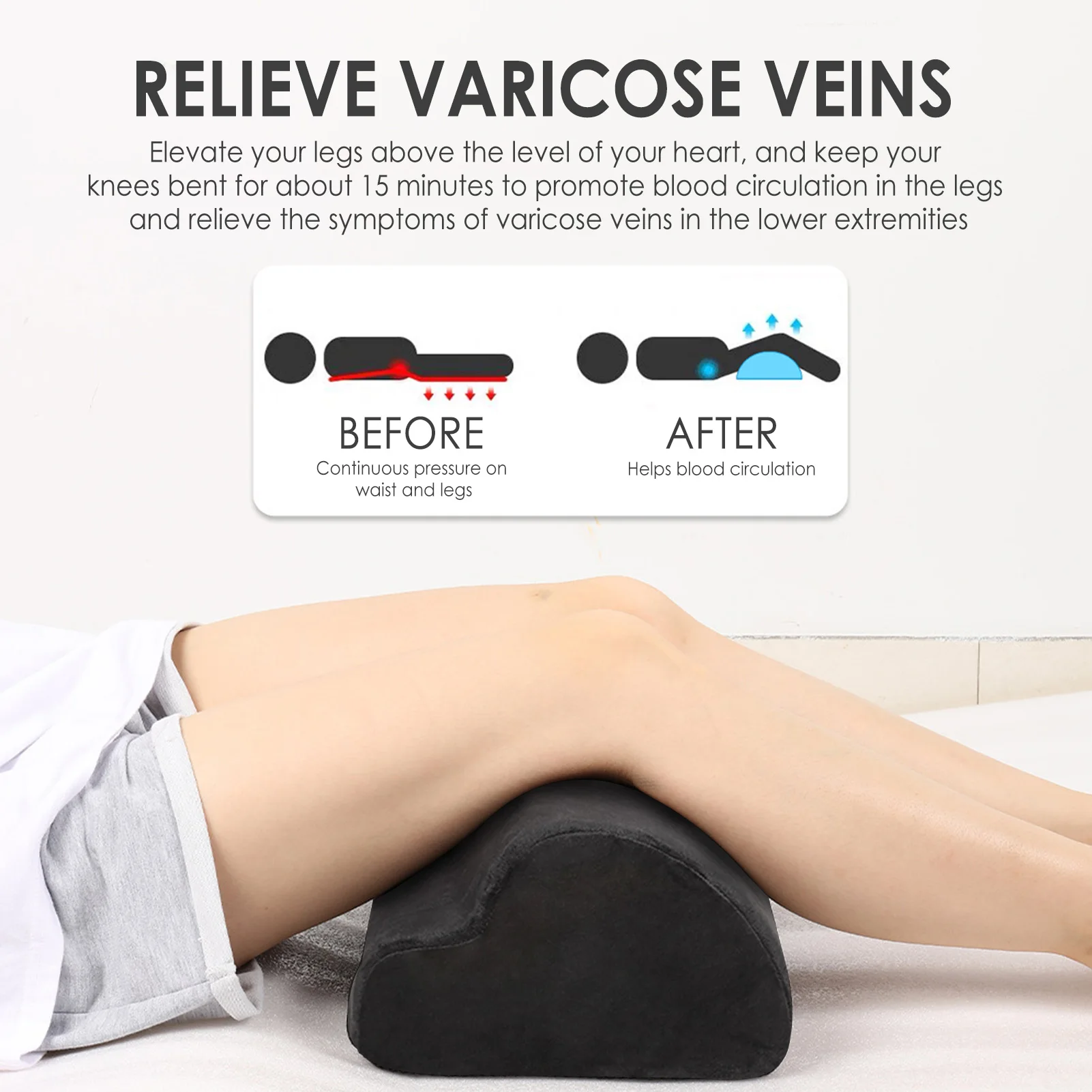 Memory Foam Footrest For Office Using Washable Comfortable Cloud-shaped Foot Massage Cushion Judicious | Дом и сад