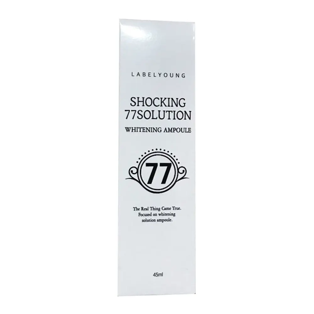 

SHOCKING 77 Whitening Ampoule /Containing 7 Whitening ingredients