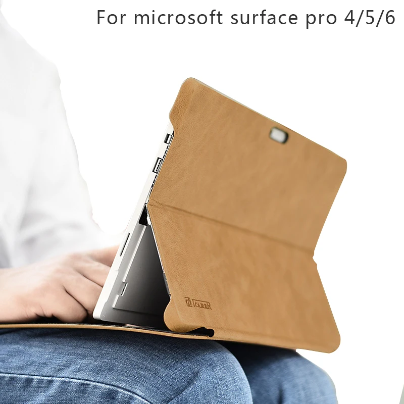 Планшет Surface Pro 7 чехол из натуральной кожи с масляным воском держатель для