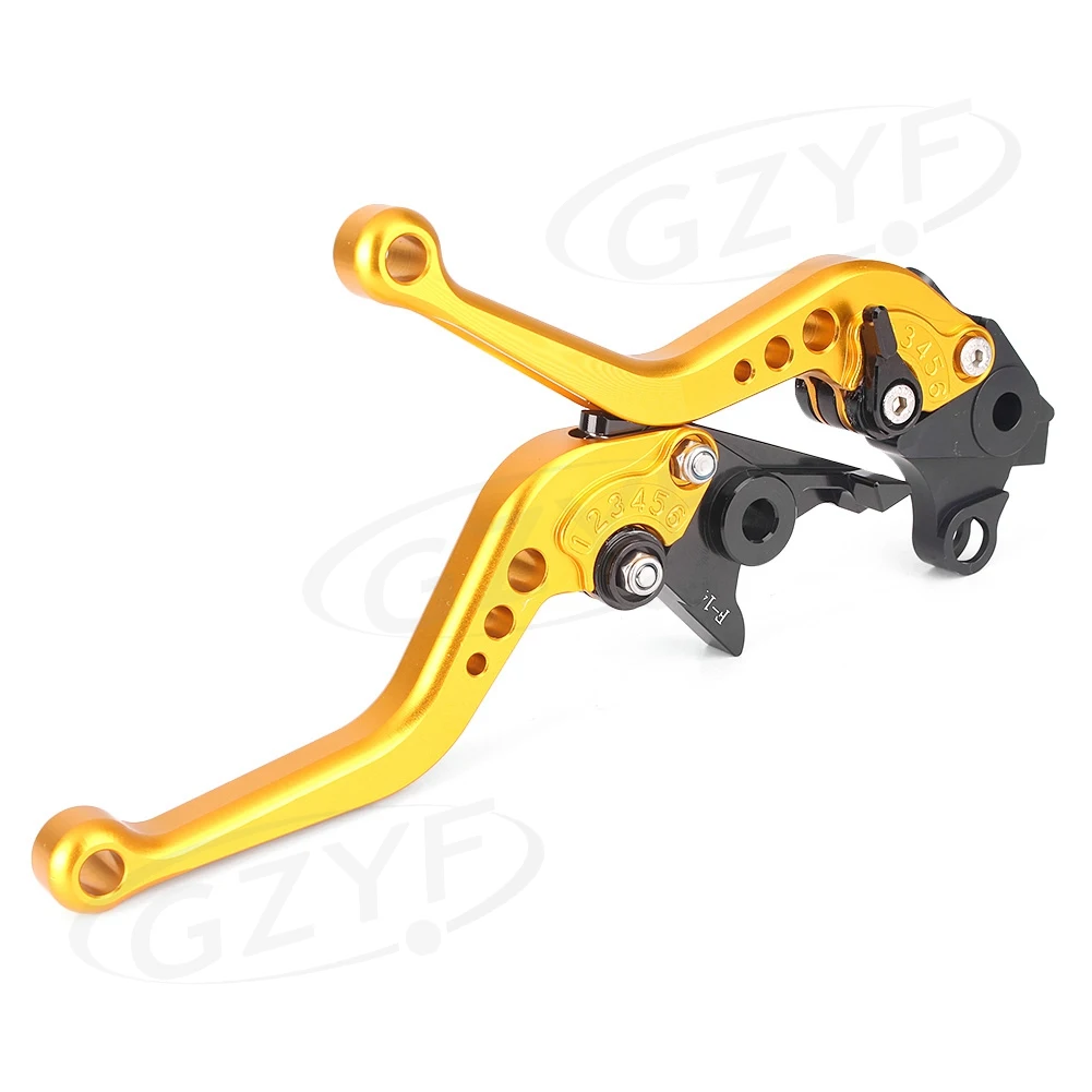 

Короткие Рычаги тормозной муфты для мотоцикла Suzuki 1999-2011 HAYABUSA GSXR1300 & 1998-2003 TL1000R & 2001-2007 GSX1400, золотистого цвета