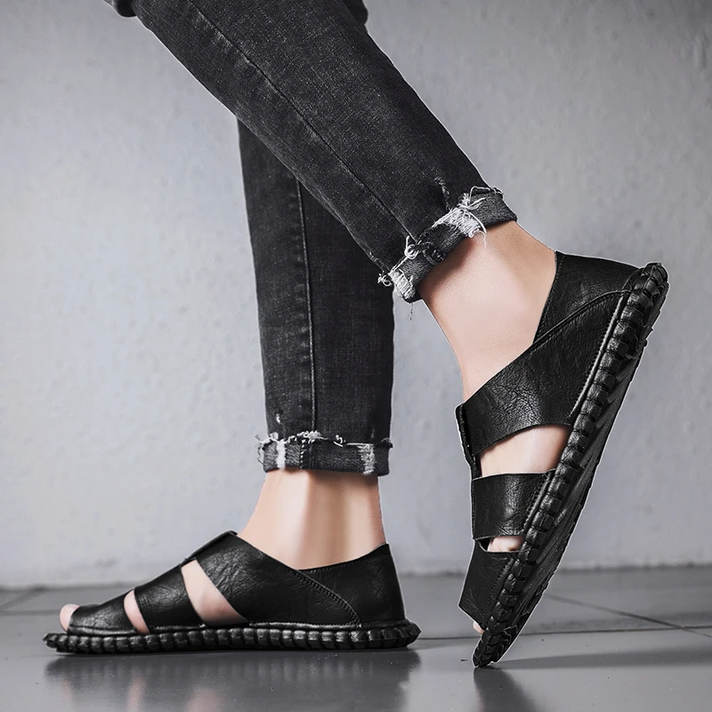 

Male Sandal Sandalias Deportivas Hombre Sandal Men Shoes Sandals For 2020 Sandalia Masculino Beach Mens Casual
