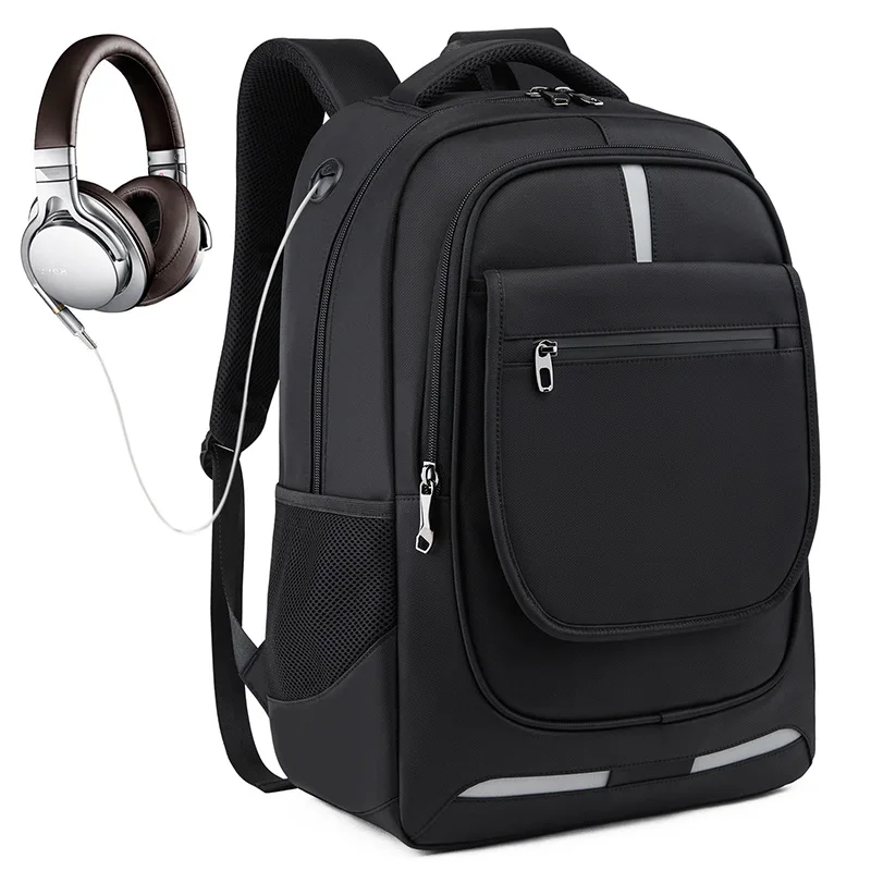 

Men Business Backpacks 17 Inch Laptop USB Charging Bags Anti-theft Fashion Male Travel Mochilas Bolso Hombre Rucksack Plecak