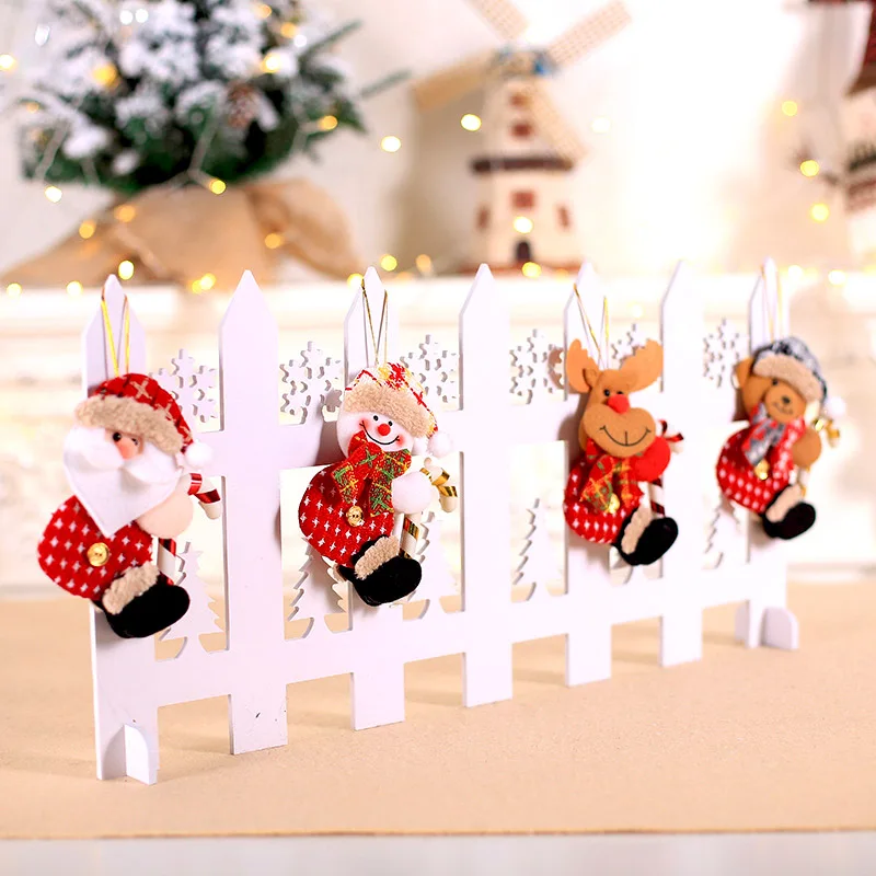 1 шт. Рождественское украшение подарок сделай сам Санта-Клаус Рождественская