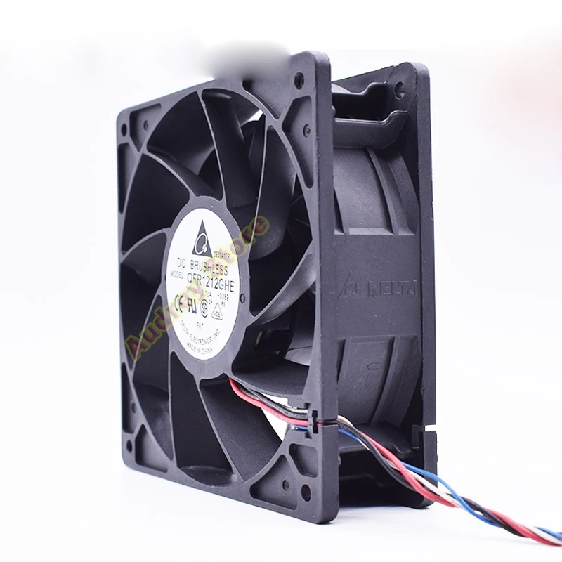 

QFR1212GHE 6000 об/мин DC12V2.7A 12 см 12038 Вентилятор охлаждения воздуходувка